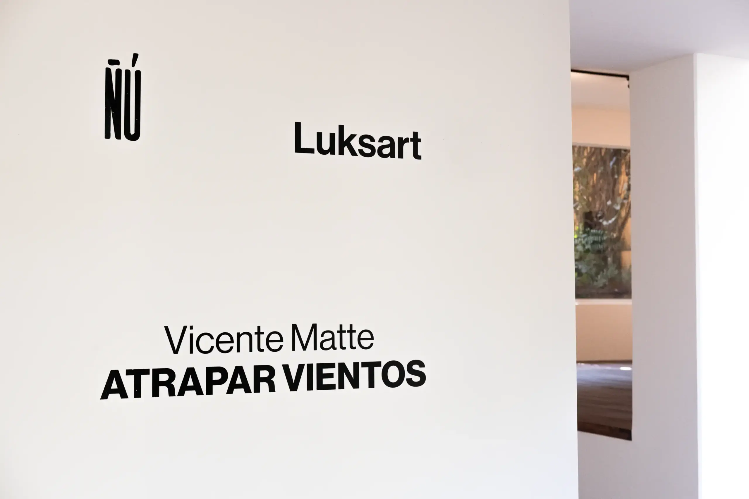 Art exhbition CATCHING WINDS by Vicente Matte