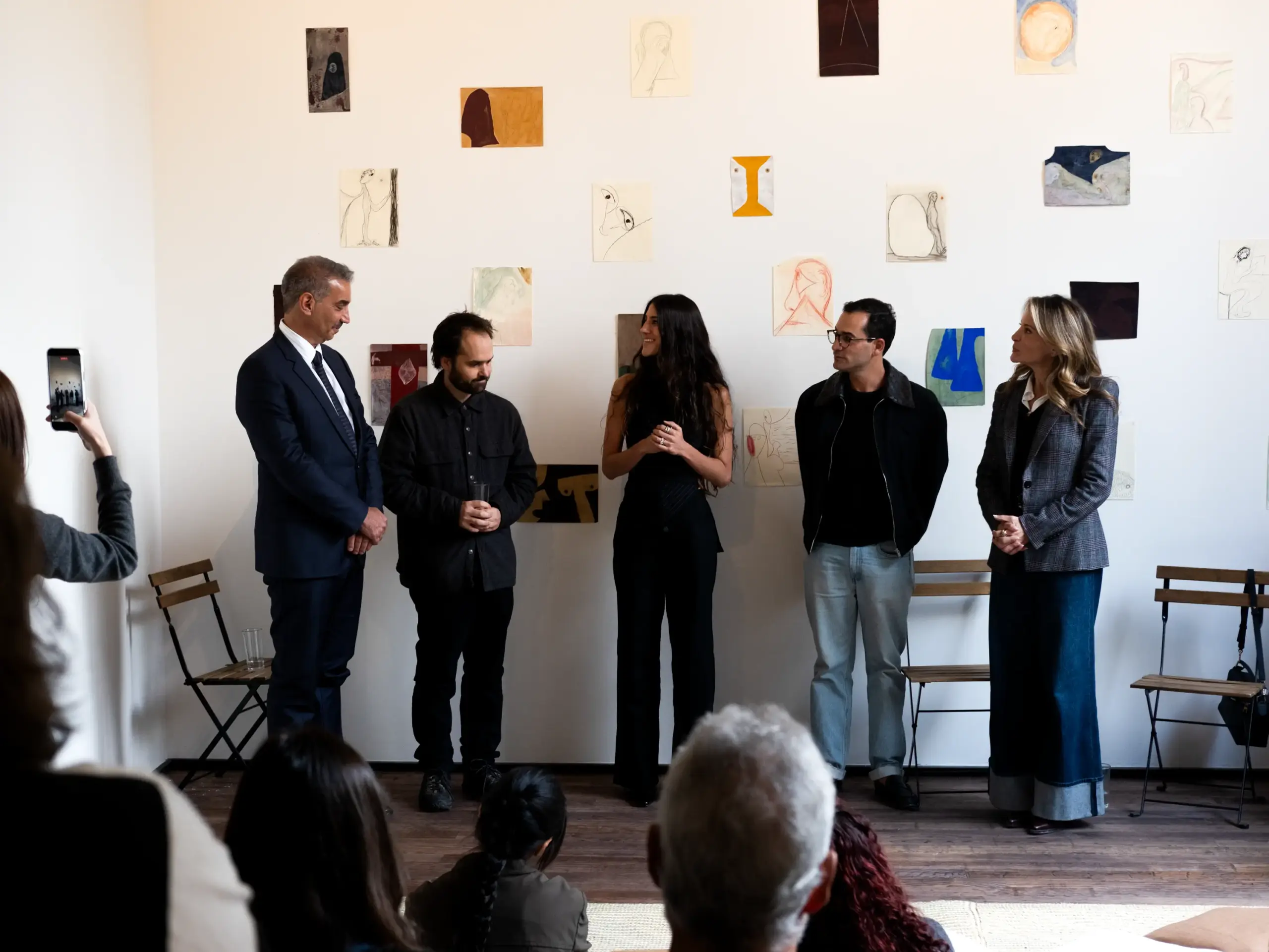 Vicente talks at CATCHING WINDS Event